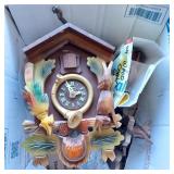Vtg German Cuckcoo Clock