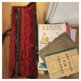Vtg Clarinet and Misc