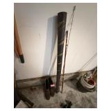Fishing Rods, Case and Boots
