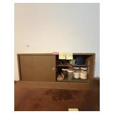 Cabinet with Contents