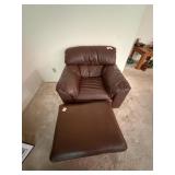 Chair with Ottoman