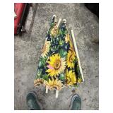2 Sunflower Patio Umbrellas