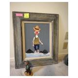 Emmett Kelly Circus Artwork and Misc
