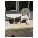 Table and Chairs