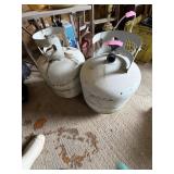 2 Propane Tanks