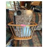 Basket and Lap Table
