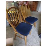 2 Side Chairs with Pads