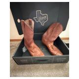 Tecovas Handmade Ostrich Cowboy Boots