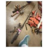 Rods and Reel Lot