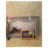 Framed Artwork and Misc