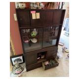 Vtg Japanese Tea Cabinet, bidder responsible for