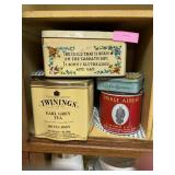 Vtg Tins with Contents