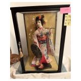 Geisha Doll and Case