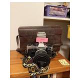 Olympus om 10 Camera and Case, untested
