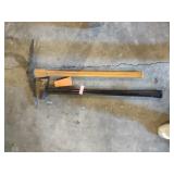 Pick Ax, Maul and Wedge Lot
