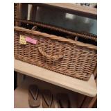 Basket with Fall Decor