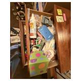 Contents of 5 Drawers of Crafts