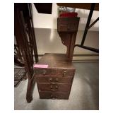Sewing Notions and Cabinet