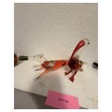 Vtg Handblown Glass Bols Animals