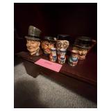 Vtg Toby Mugs and Misc