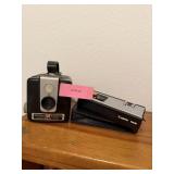 Brownie Hawkeye Camera Flash Model and Canon 110