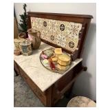 Vtg Washstand, bidder responsible for removal