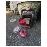 Portable Heater, untested and Feeders
