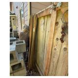 6 ft Wooden Post Lot