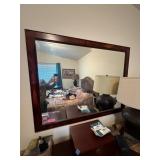Framed Mirror, bidder responsible for removal
