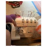 Husqvarna Viking H Class Serger Machine w bag,
