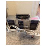 Boom Box and Power Strip