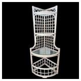 Boho Style Bamboo Corner Stand