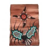 'FREEDOM by CHELSEA BROOKS ACRYLIC ON WOOD