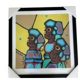 LTD ED PRINT 'WATCHERS' by CHRISTIAN MORRISSEAU