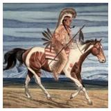 LTD ED PRINT 'RIDING TO THE POW WOW' 2/500