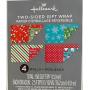 HALLMARK DBL SIDED CHRISTMAS WRAPPING PAPER IN JULY!
