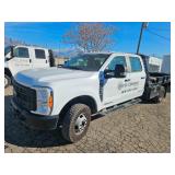 2023 Ford Crew Cab Flatbed Truck, 9' Flatbed, 6.7L Powerstroke Diesel, Model # F-350 Super Duty, Vin 2023 Ford Crew Cab Flatbed Truck, 9' Flatbed, 6.7L Powerstroke Diesel, Model # F-350 Super Duty, Vin
