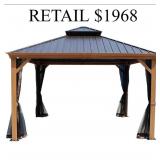Kozyard Apollo 12ft X 14ft Hardtop Gazebo