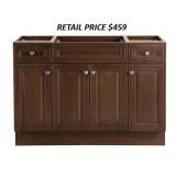 Vanity Glensford 48 in. W x 22 in. D x 34 in. H