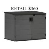 Stow-Away 4 ft. W x 6 ft. D Plastic Resin Shed