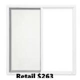 TAFCO WINDOWS Single Slider Vinyl WindowsR$259