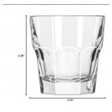 Libbey Gibraltar Tall Rocks Glass ï¿½ 7 oz Set of 12