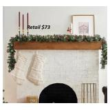 National tree 9 ft. Pre-Lit Garland+ Lights#5.31