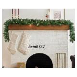 National tree 9 ft. Pine Garland + Clear Lights#5