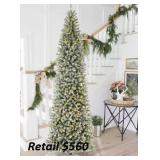 Glitzhome 11 ft. Pre-Lit Christmas Tree #91