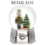 Spode Christmas Tree Large Nutcracker Snowglobe #6