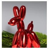 National tree 11" Halloween Red Balloon Dog#3.46
