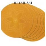 Design Imports Placemat, Set of 6 #3.9