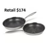 Sedona Kitchen Glidesteel  2-Pc. Frypan Set #28.71