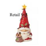 Jim Shore Santa Gnome Light Emitting Diode #4.01